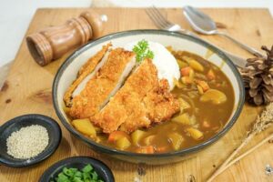 Ayam Katsu Saus Kari