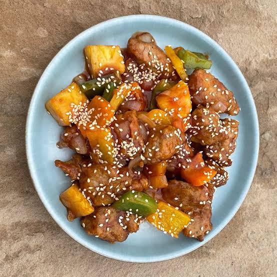 Resep Babi Asam Manis