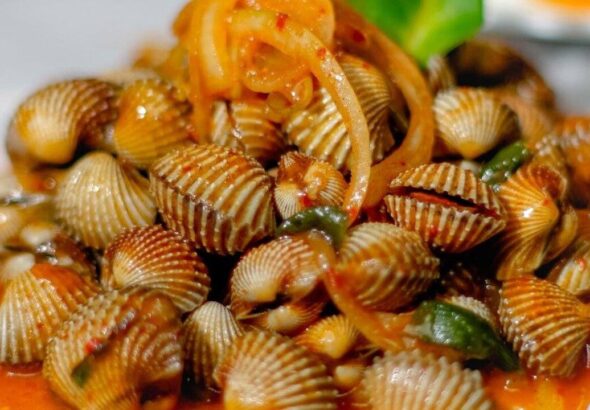 Resep Kerang Dara Saus Padang