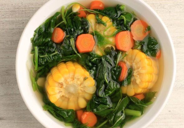 Resep Sayur Bening Bayam