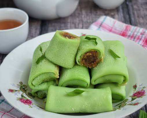 Resep Dadar Gulung Isi Kelapa