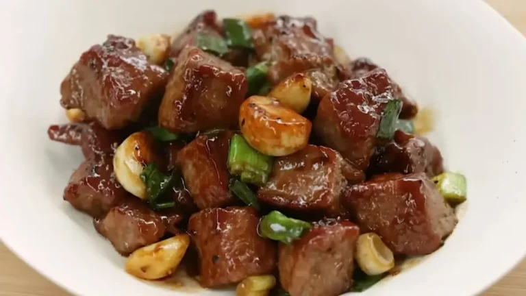 Resep Garlic Saikoro Steak